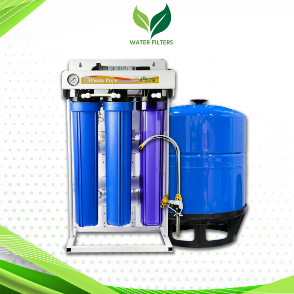 PentaPure 400GPD Light Commercial Reverse Osmosis Water Filtration Plant